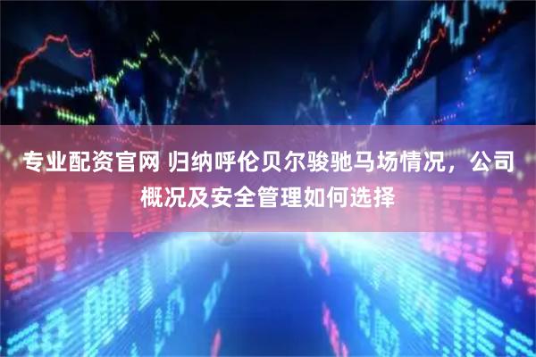 专业配资官网 归纳呼伦贝尔骏驰马场情况，公司概况及安全管理如何选择
